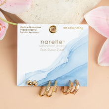 Load image into Gallery viewer, Earrings Hoop Trio