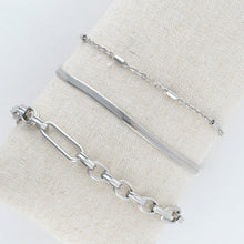 Load image into Gallery viewer, Bracelets Snake Chain Set