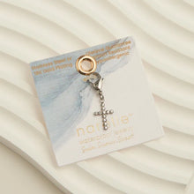 Load image into Gallery viewer, Charm Pave Cross