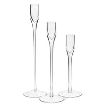 Load image into Gallery viewer, Candle Holders Slender Glass