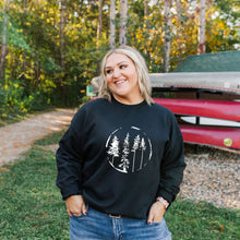 Load image into Gallery viewer, Sweater Tree Circle Black