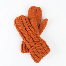 Load image into Gallery viewer, Mittens Cable Knit