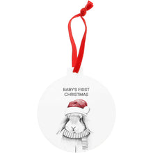 Load image into Gallery viewer, Ornament Baby's First Christmas
