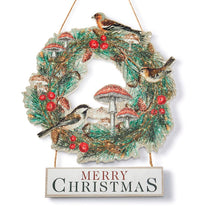 Load image into Gallery viewer, Wreath Light Up MDF