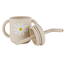 Load image into Gallery viewer, Sippy Cup Silicone Daisy