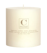 Load image into Gallery viewer, Candles Ivory Pillar Candle
