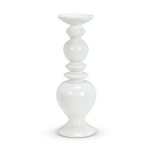 Load image into Gallery viewer, Candle Holder Roman Pillar White