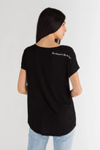Load image into Gallery viewer, She Designed A Life Black Tee

