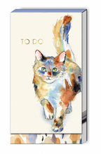Load image into Gallery viewer, Notepads - Long Fold - Cat
