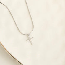 Load image into Gallery viewer, Necklace Dainty Cross

