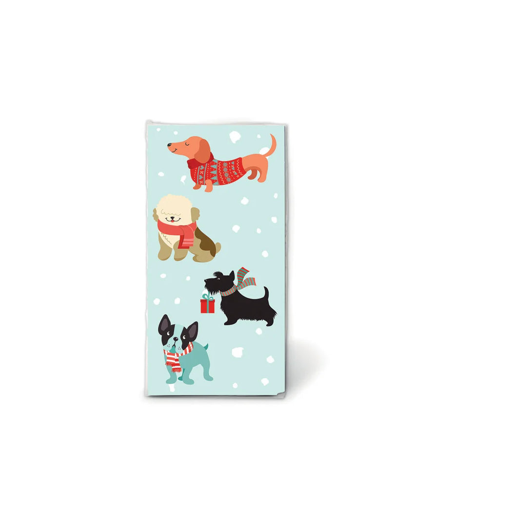 Pocket Tissue Merry Dogs