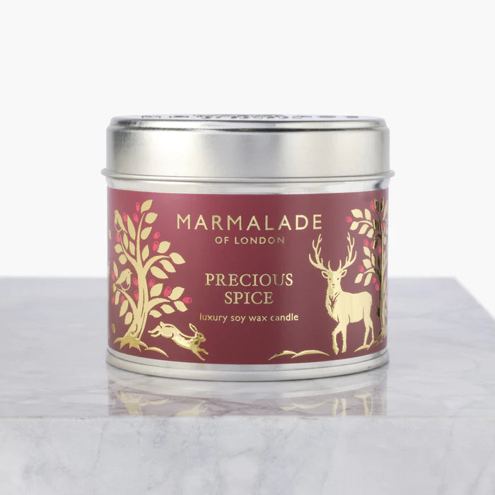 Candle Marmalade Of London Precious Spice Holiday Tin
