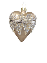 Load image into Gallery viewer, Ornament Hinged Heart
