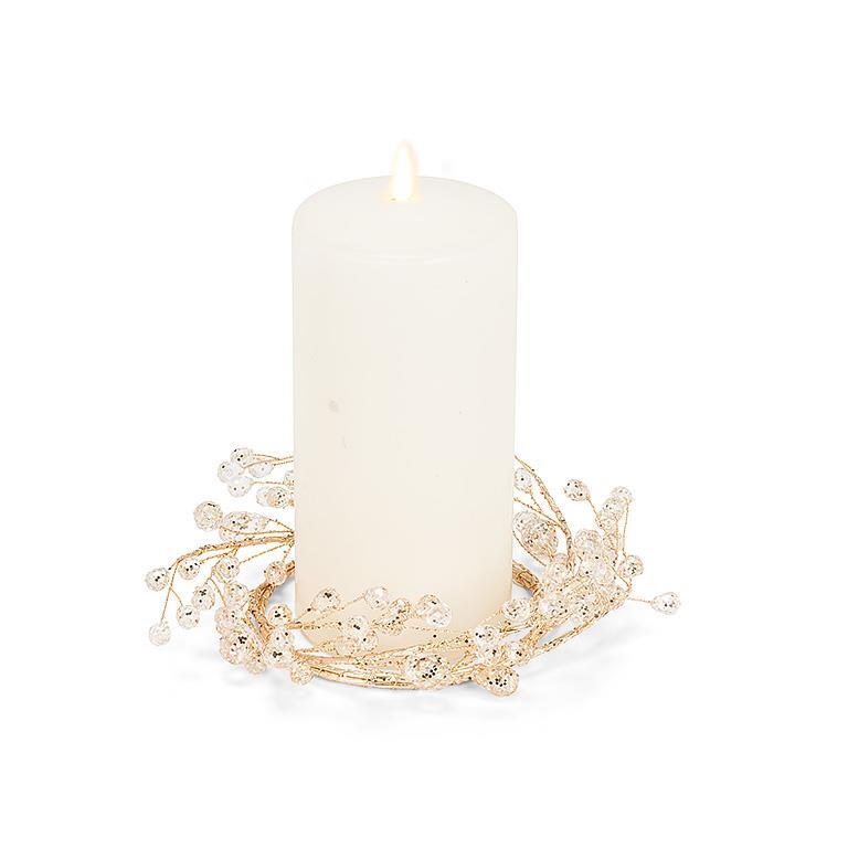 Candle Ring Crystal Gem