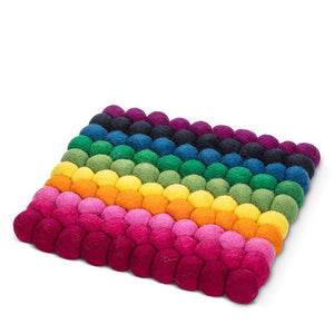 Trivet Square Rainbow