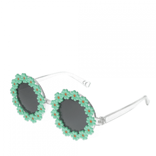 Load image into Gallery viewer, Sunglasses Green Daisy
