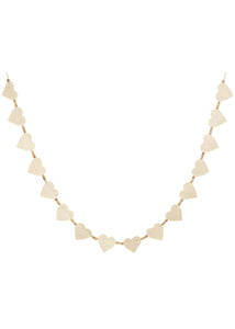 Garland Heart  Ecru