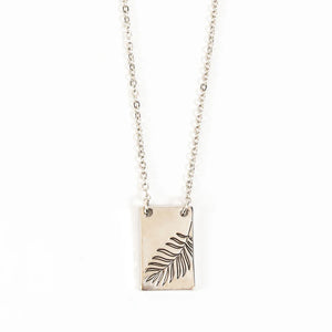 Necklace Palm Pendant