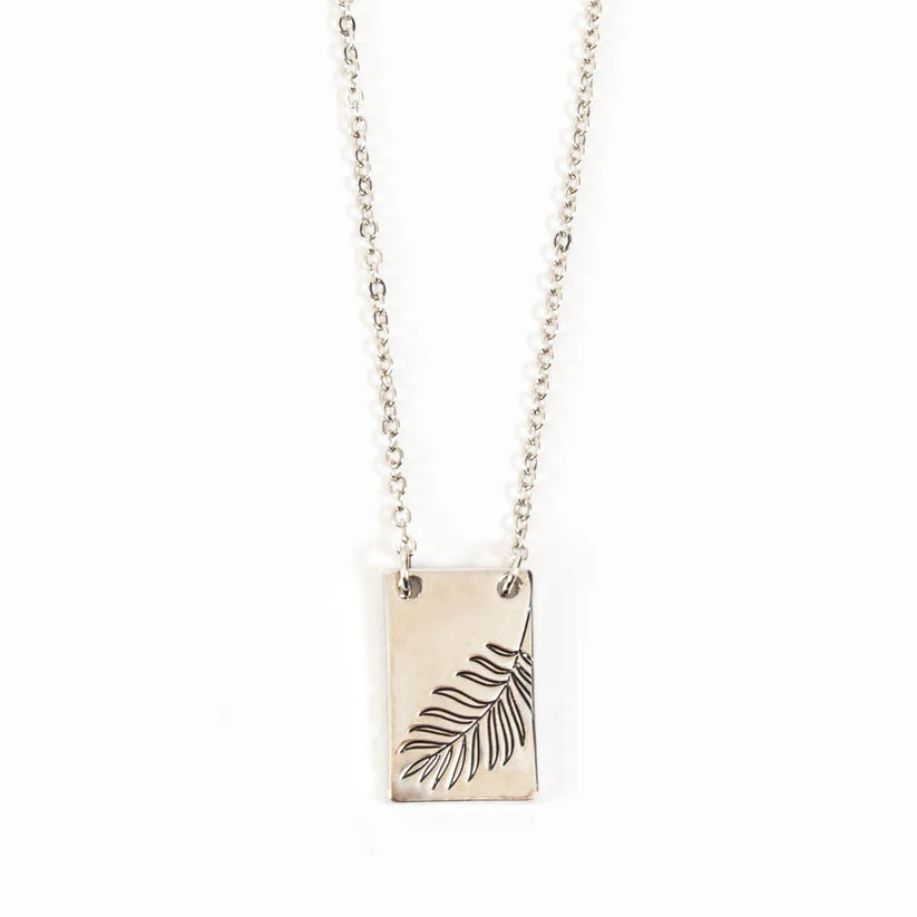 Necklace Palm Pendant