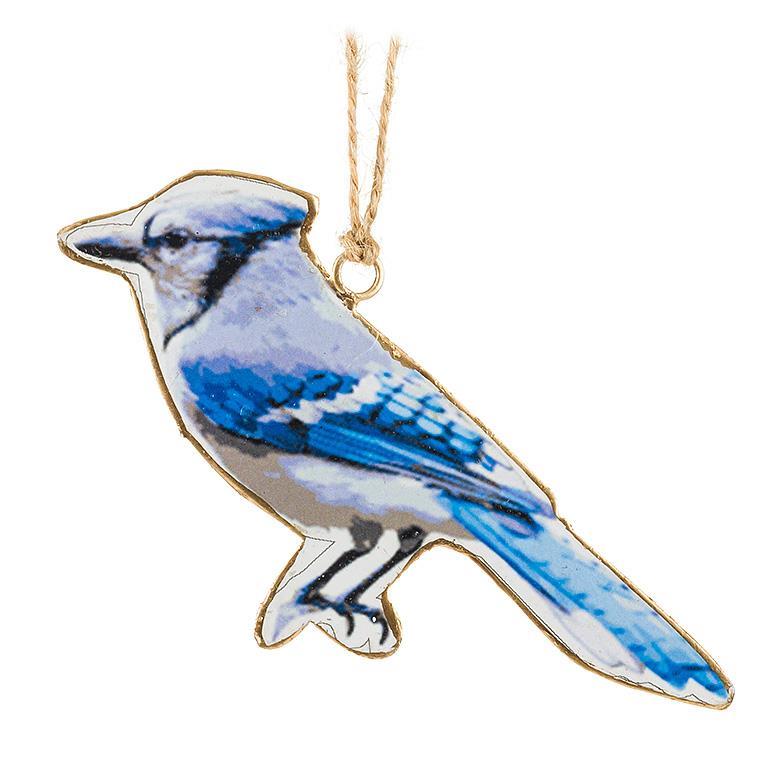 Ornament Standing Blue Jay