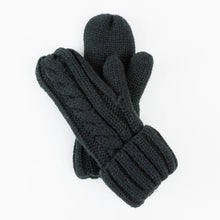 Load image into Gallery viewer, Mittens Cable Knit
