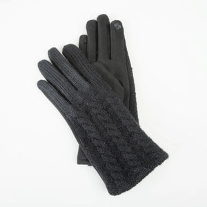 Gloves Jet Cable Knit