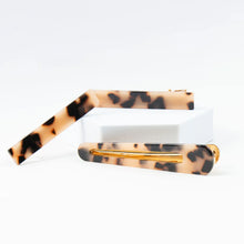 Load image into Gallery viewer, Hair Clips Beige Tortoise
