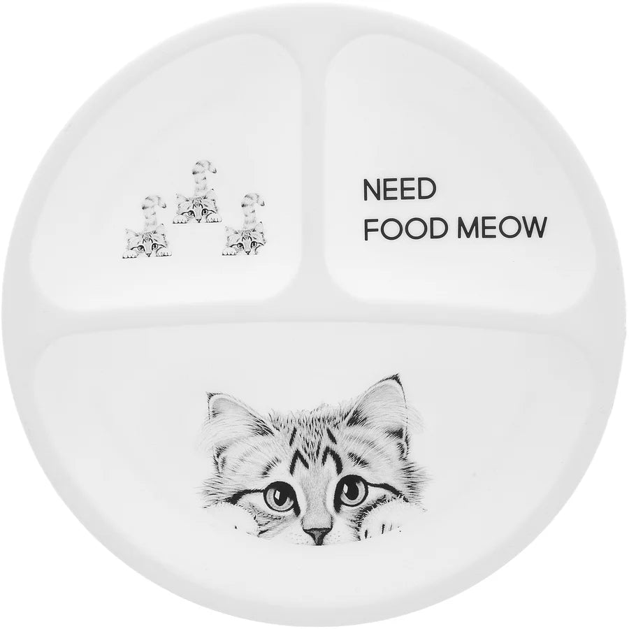 Plate Need Food Meow