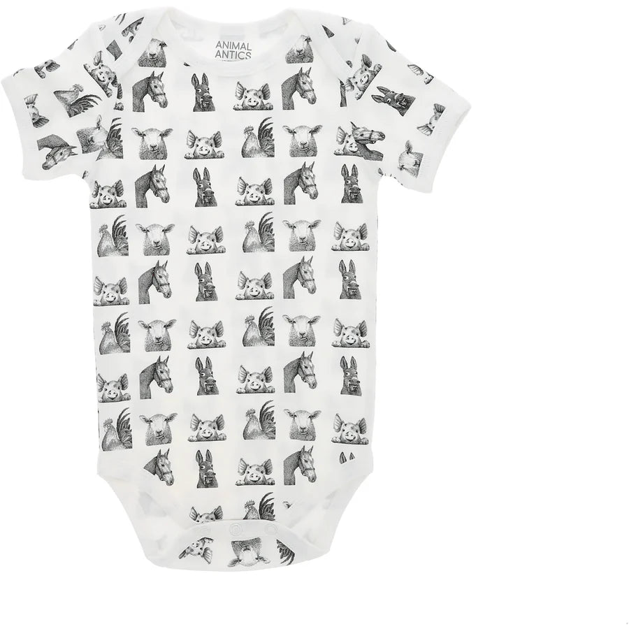 Onesie Farm Animals