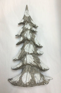 Trees Grey Snowy