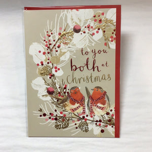Card Christmas To You Both