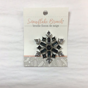 Brooch Snowflakes