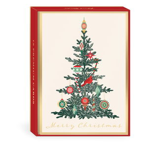 Cards Boxed Christmas Vintage Tree