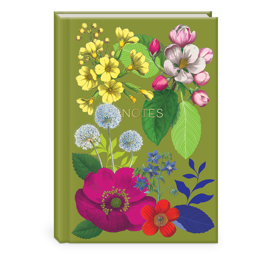 Journal Vintage Floral Hardcover