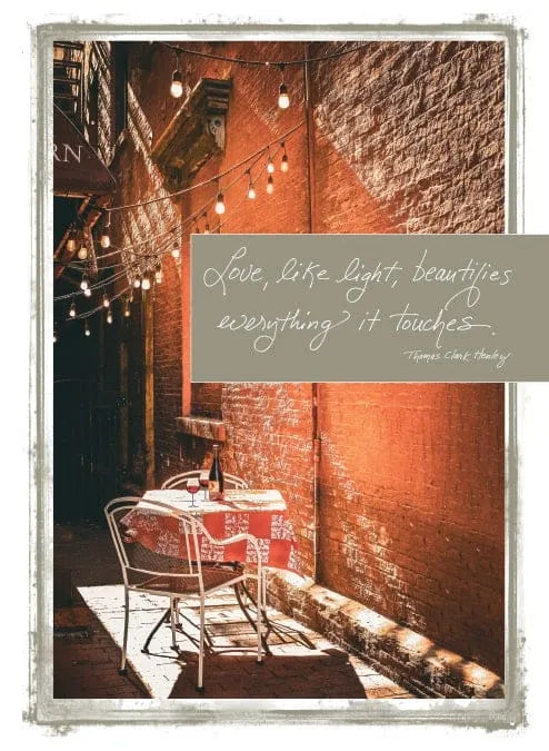 Card Love Table For Two