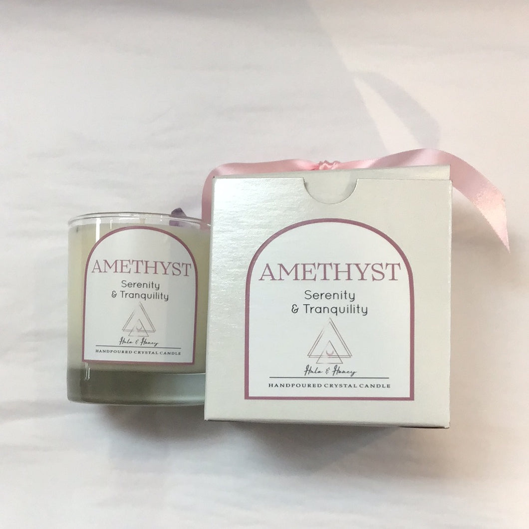 Crystal Embedded Candles