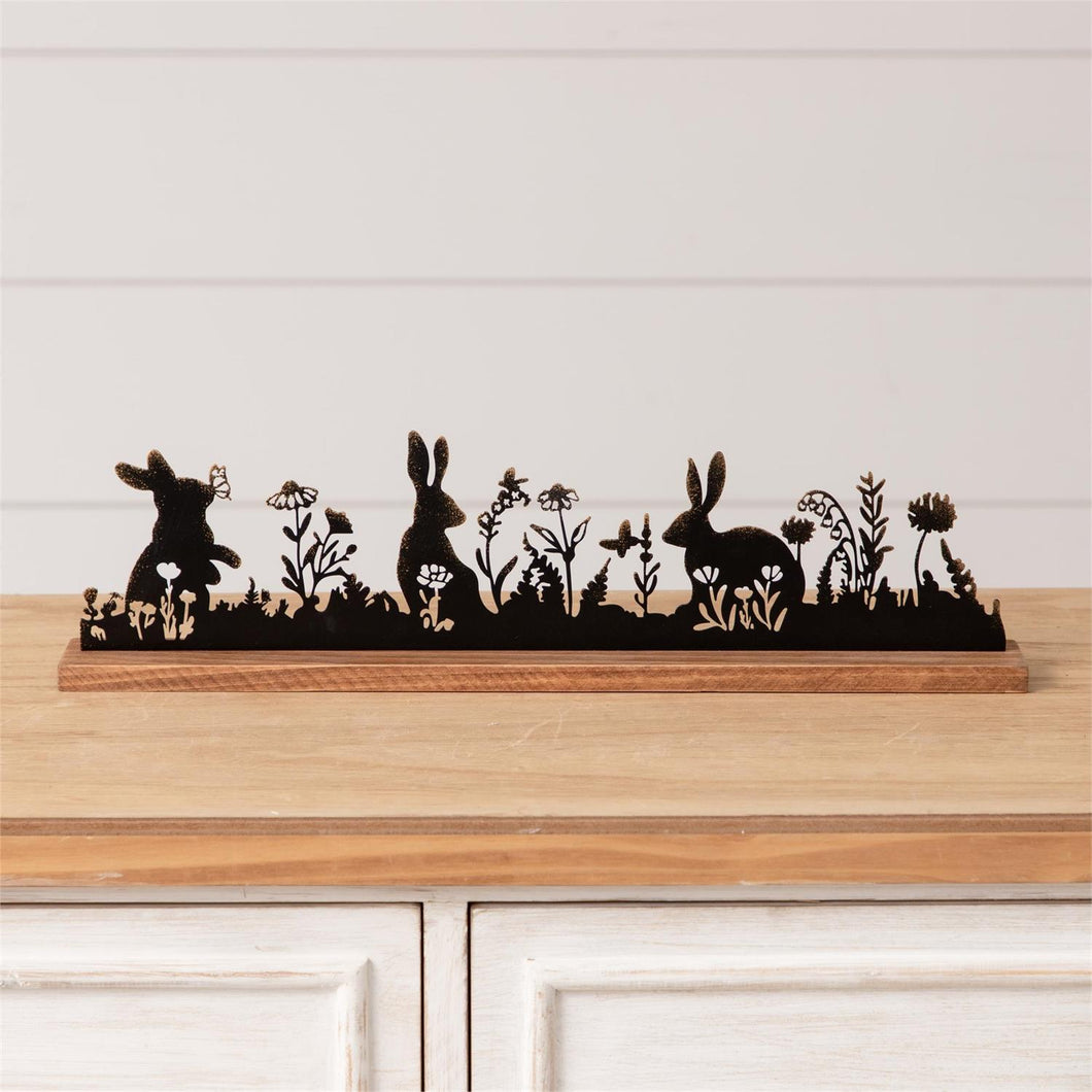 Bunny Silhouette Scene