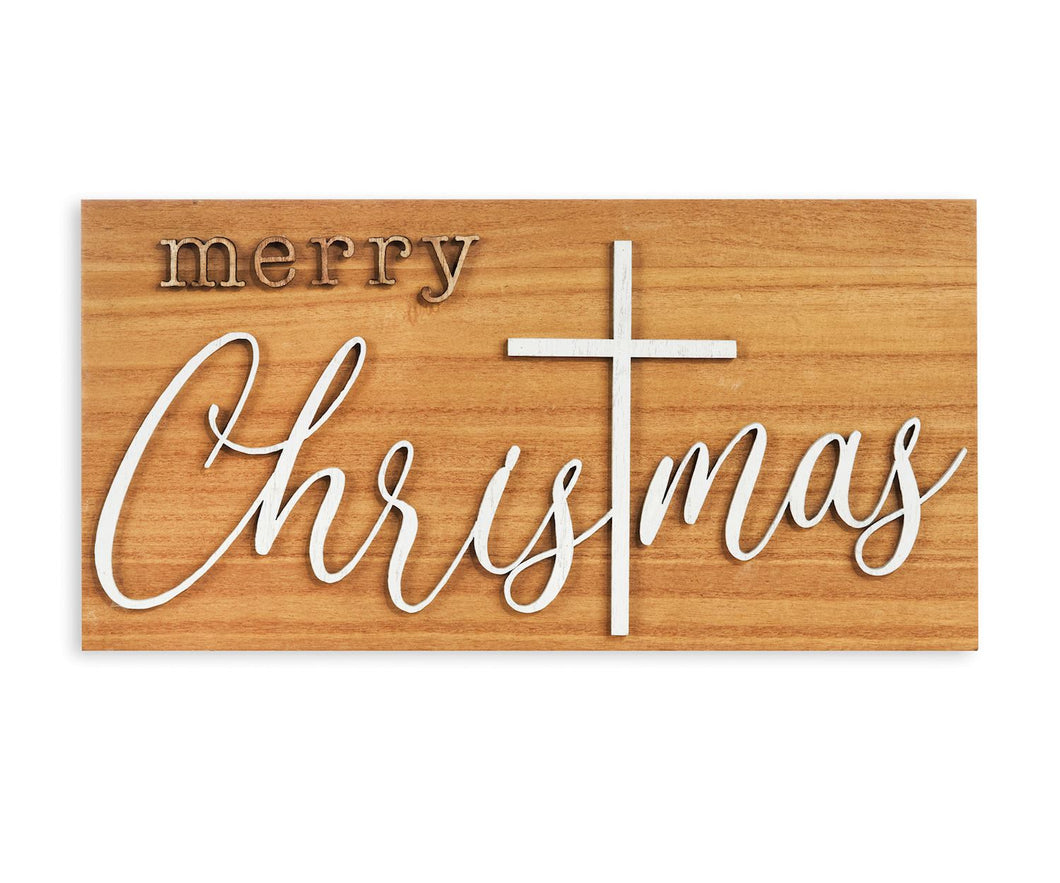 Sign Merry Christmas