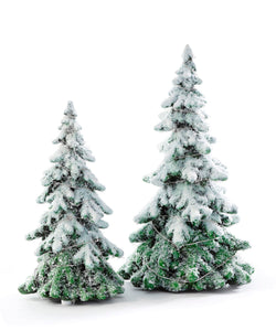 Trees Light Up LED Resin Trees