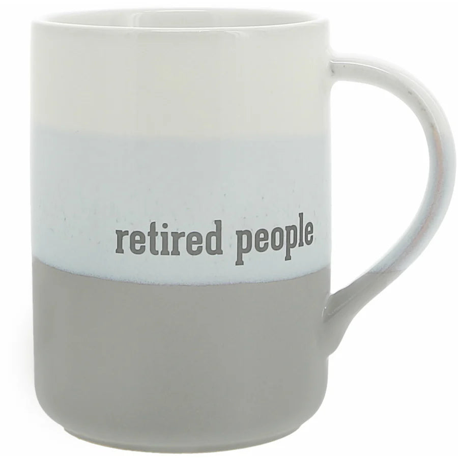 Mug Retired People