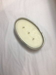 Candle Dish Oval