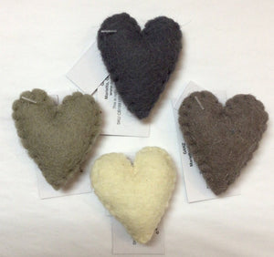 Wool Mini Hearts