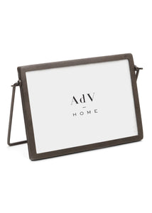 Frame Horizontal Black Antiqued Iron 5x7