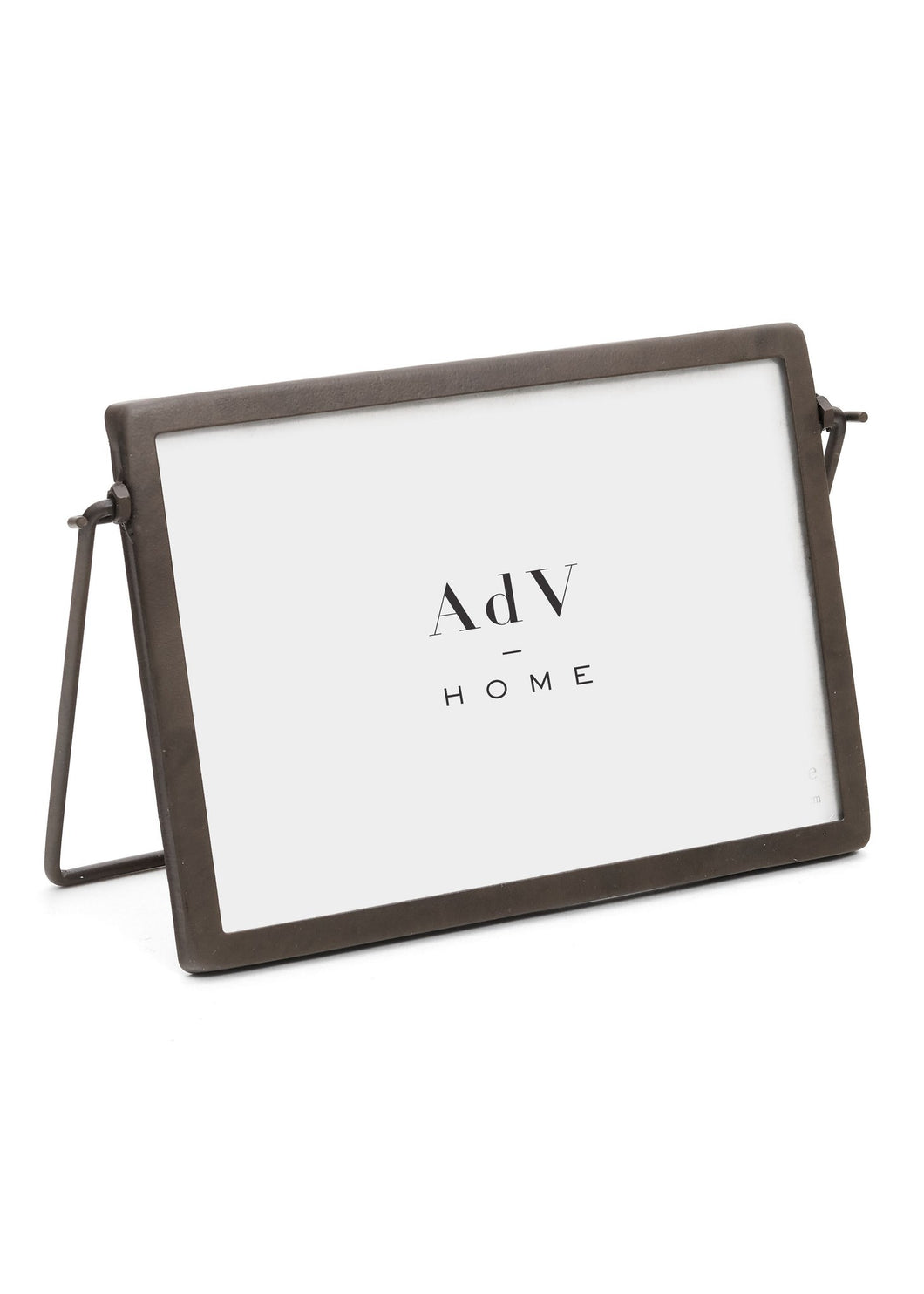 Frame Horizontal Black Antiqued Iron 5x7