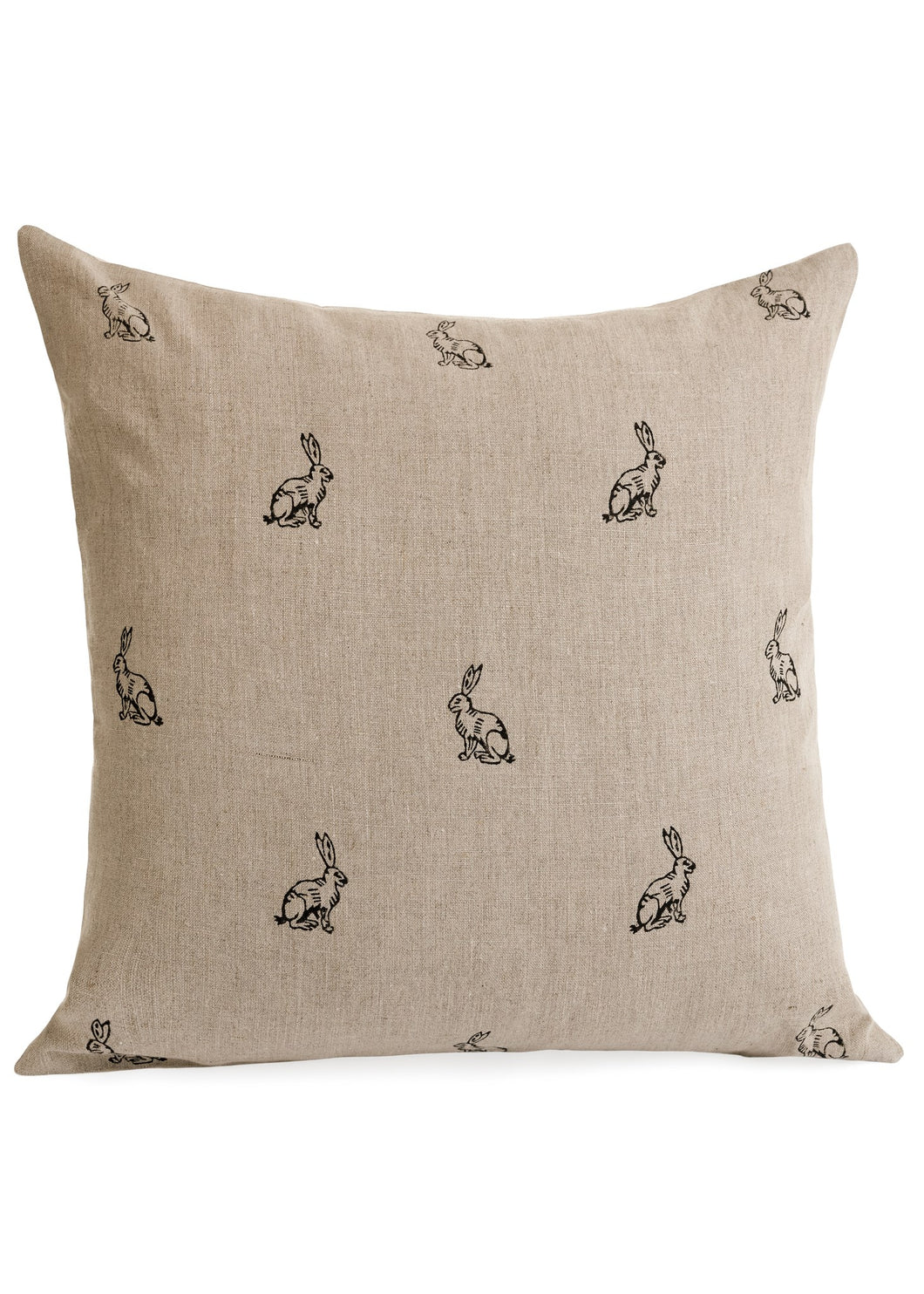 Pillow Block Print Rabbit – This Is It Gifts Inc.