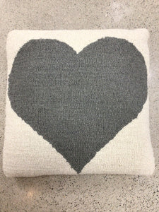 Pillow Hooked Heart