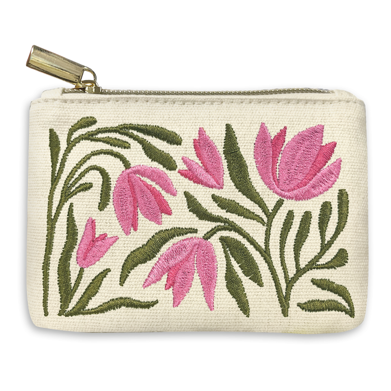 Pouch Flower Market Coin  Pouch