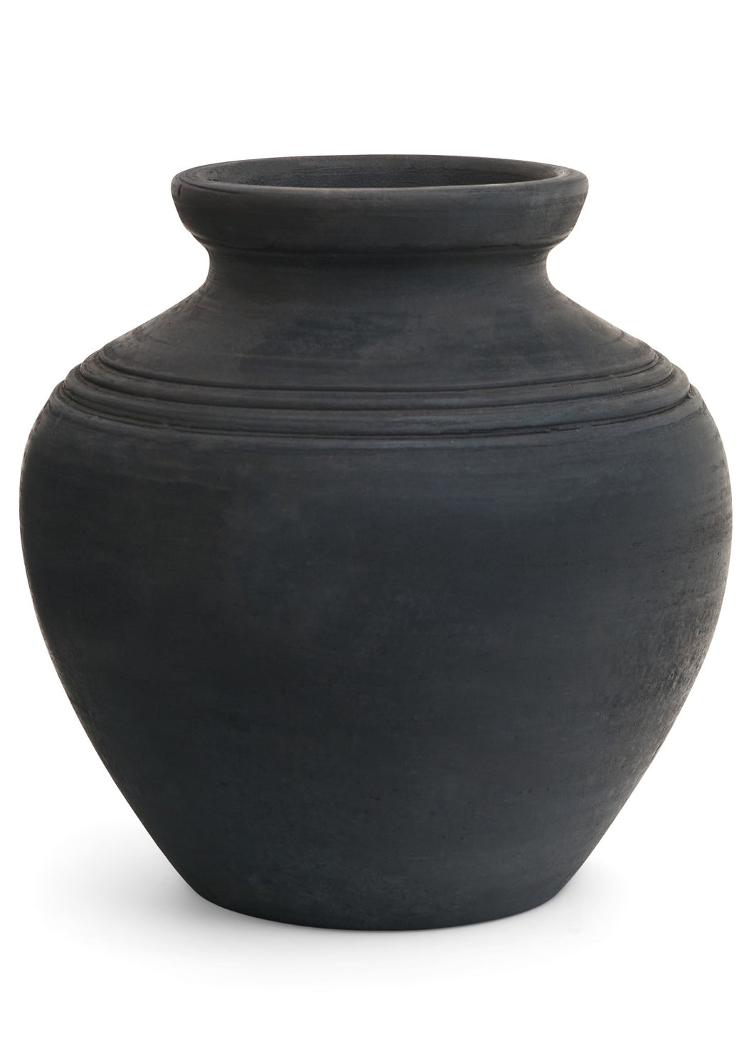 Vase Terracotta Black