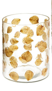 Candle Holder Medium Dried Roses