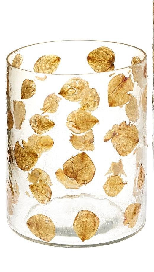 Candle Holder Medium Dried Roses